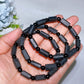 13mm Raw Tourmaline Bracelet Crystal Healing Bulk Wholesale