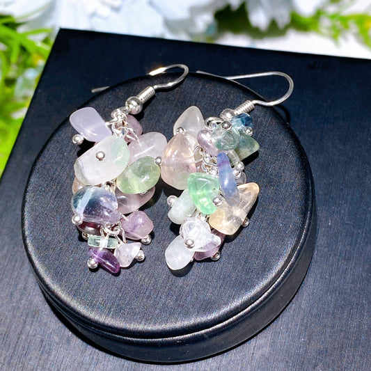 Crystal Chips Earring Crystal healing Bulk Wholesale