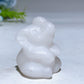 1.4" Crystal Elephant Carving Crystal Healing Bulk Wholesale