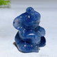 1.4" Crystal Elephant Carving Crystal Healing Bulk Wholesale