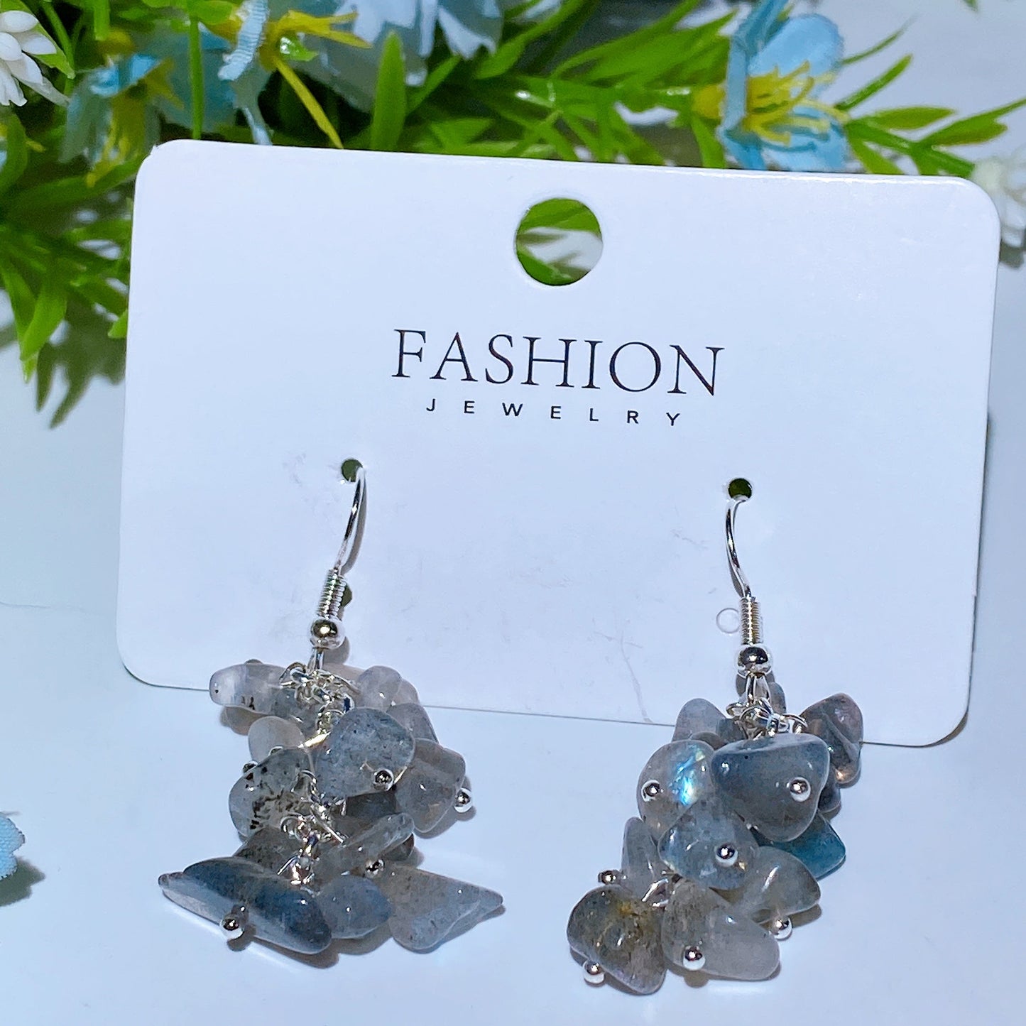 Crystal Chips Earring Crystal healing Bulk Wholesale