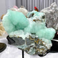 24cm Large Unique Hemimorphite Heart Shape Specimen with Stand Crystal Healing