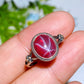 S925 Star Ruby Ring Crystal Healing Bulk Wholesale