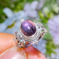 S925 Crystal Ring Crystal Healing Bulk Wholesale