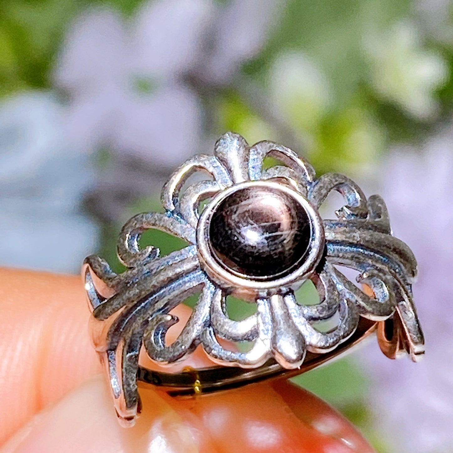 S925 Crystal Ring Crystal Healing Bulk Wholesale