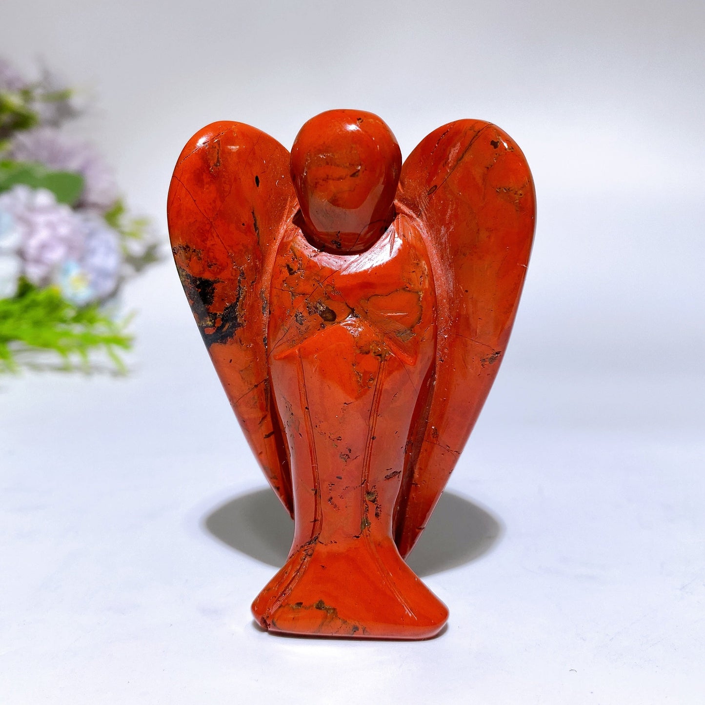 3.0"-3.7" Crystal Angel Carving Crystal Healing Bulk Wholesale