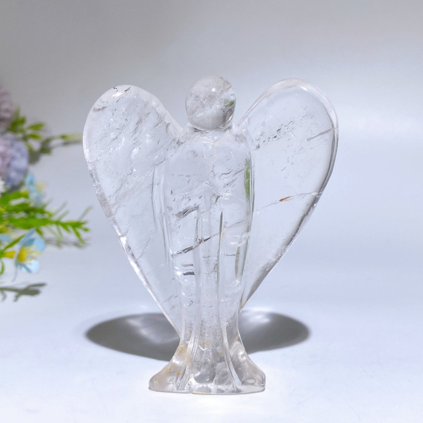 3.0"-3.7" Crystal Angel Carving Crystal Healing Bulk Wholesale