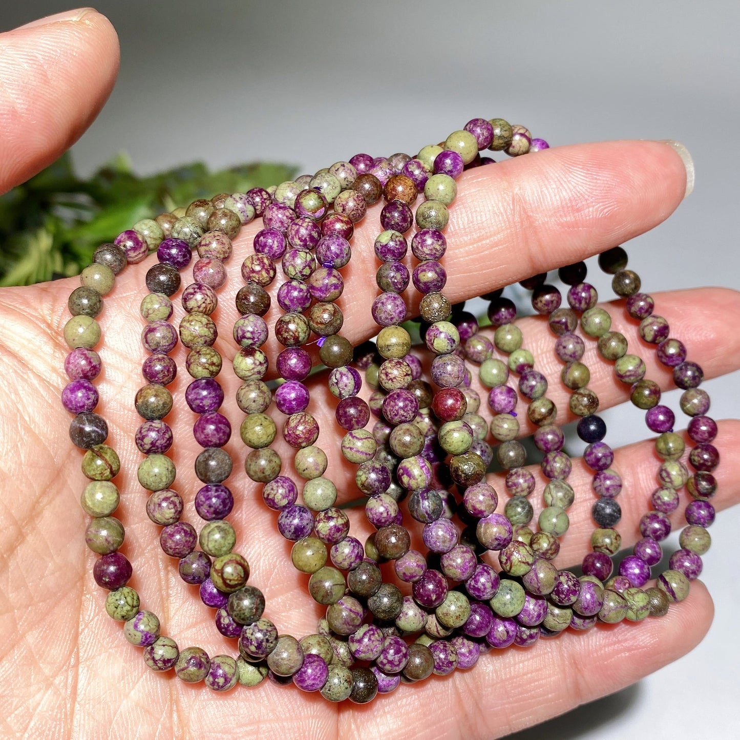 4mm-10mm Atlantisite Bracelet Crystal Healing Bulk Wholesale