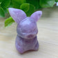 1.3" Mixed Crystal Pikachu Carvings Bulk Wholesale