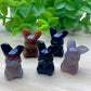 1.0" Mini Ocean Jasper Pikachu Carvings Bulk Wholesale