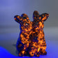 2.4" Crystal Rabbit Family Carvings Crystal Healing Bulk Wholesale