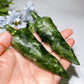 3.9" Sesame Stone Serpentine Chili Vegetable Carving Crystal Healing Bulk Wholesale