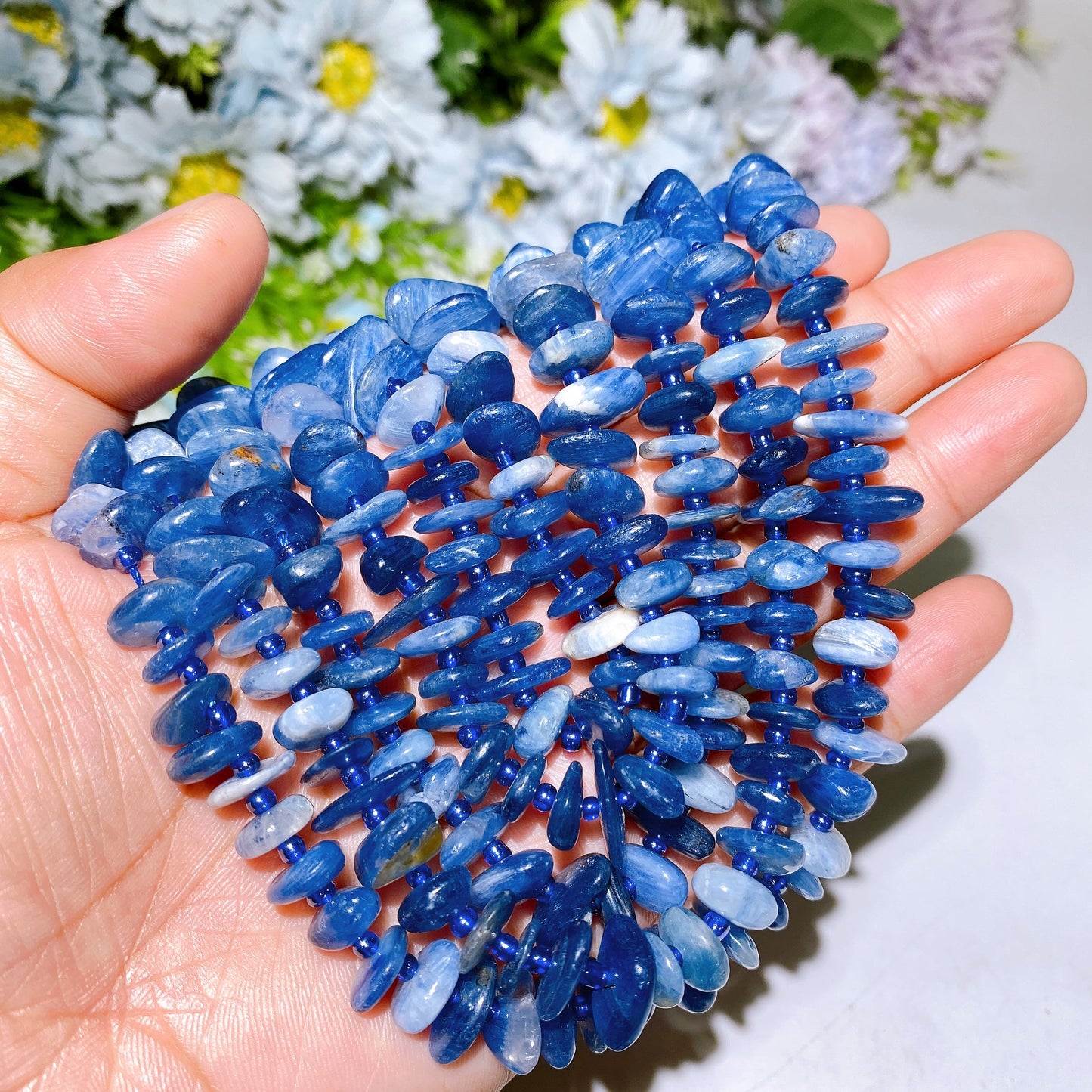 8-10mm Crystal Chips String for Jewelry DIY Crystal Healing Bulk Wholesale
