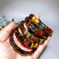 17mm Crystal Bamboo Shape Bangle Crystal Healing Bulk Wholsale