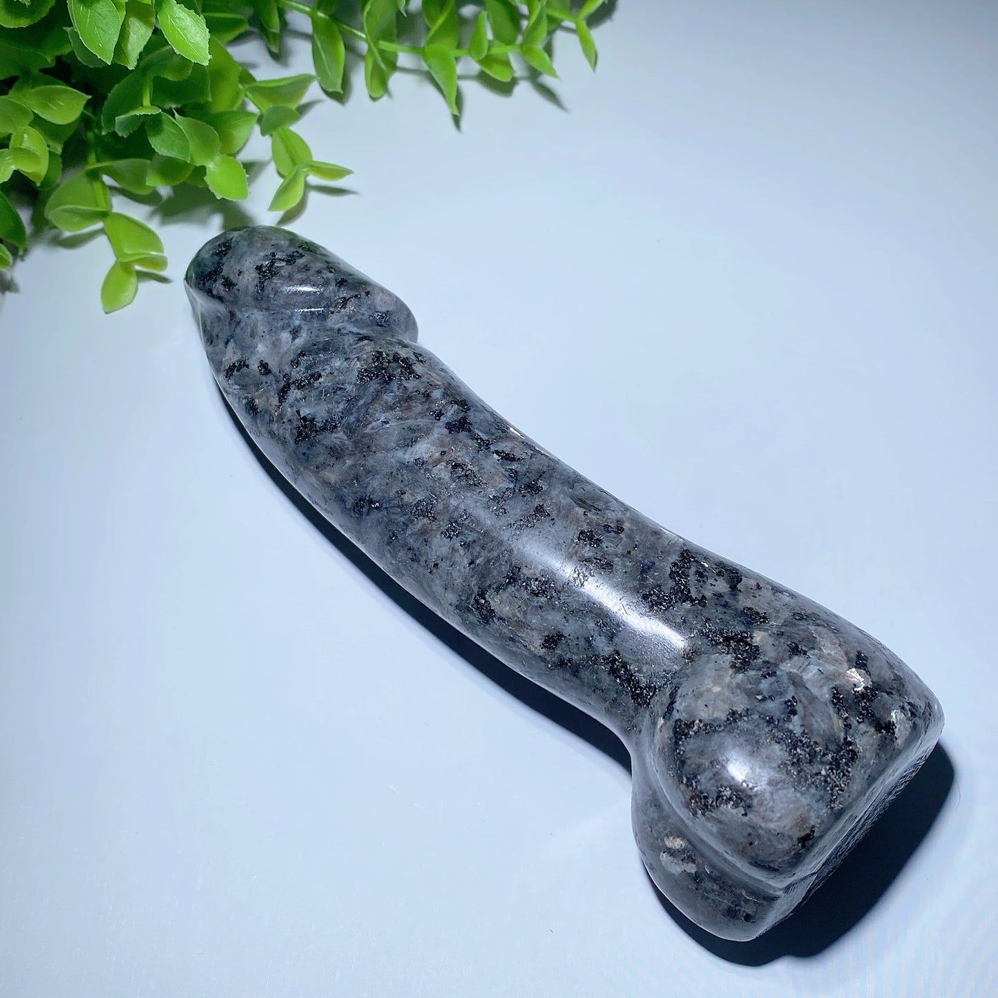 6.5" Larvikite Ding Ding Carvings Bulk Wholesale