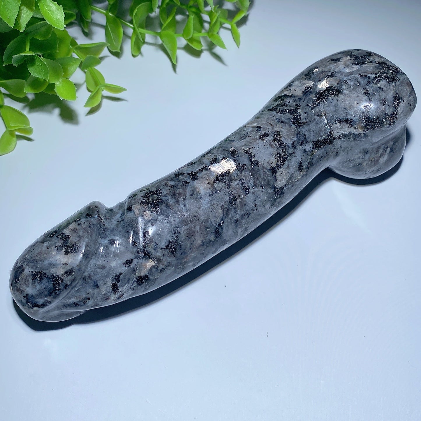 6.5" Larvikite Ding Ding Carvings Bulk Wholesale