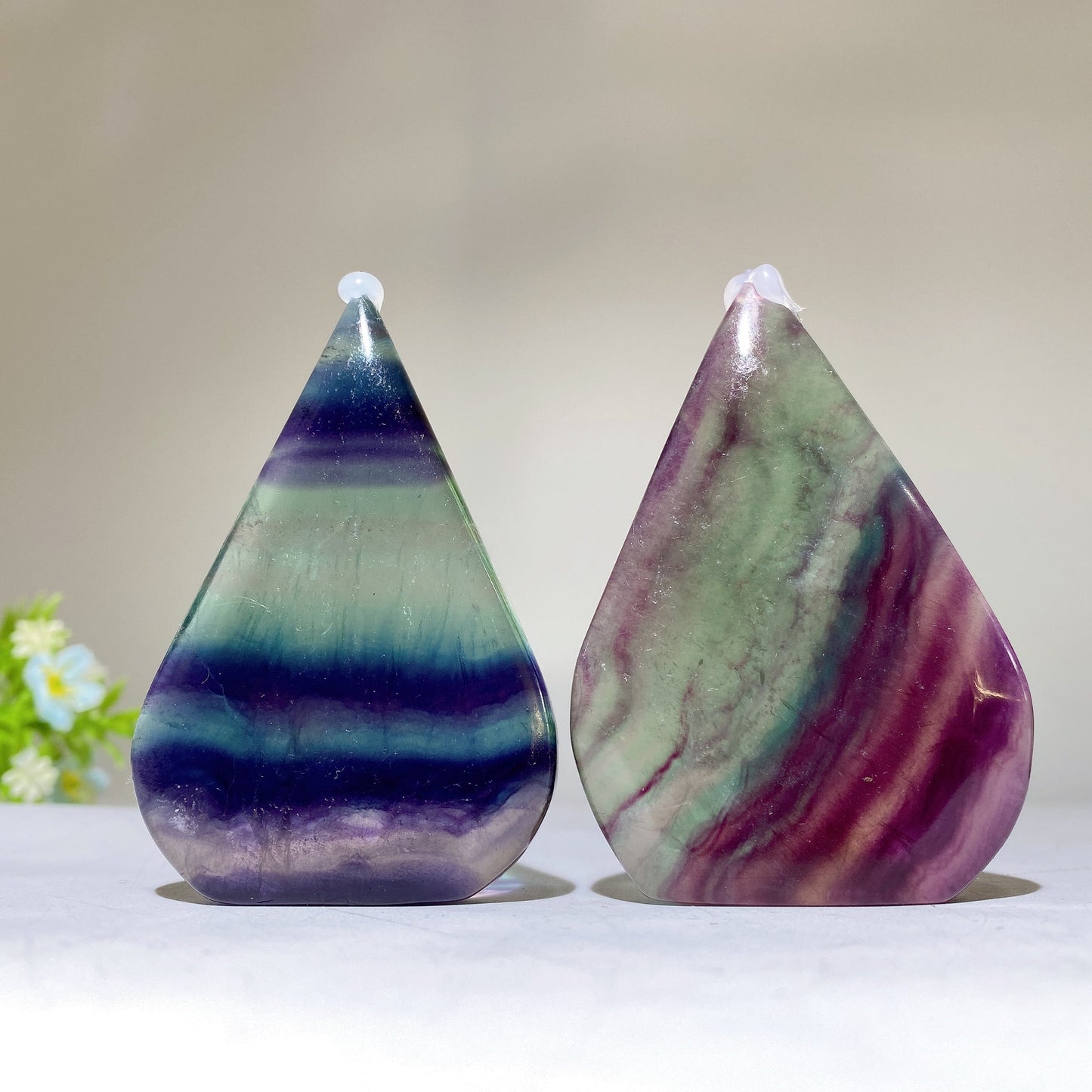 2.4"-3.3" Rainbow Fluorite Free Form Crystal Healing Bulk Wholesale