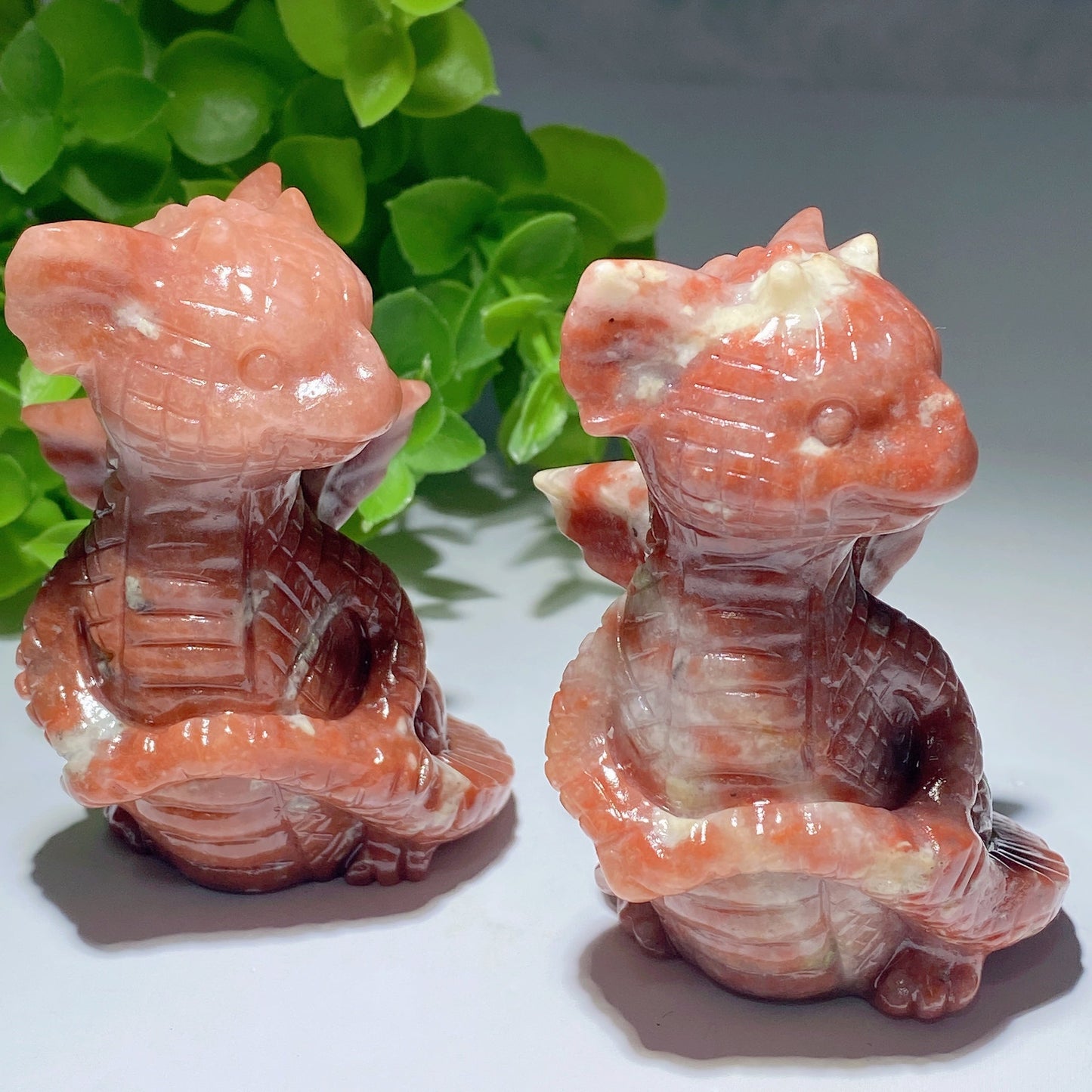 3.0" Jade Dragon Carving Bulk Wholesale