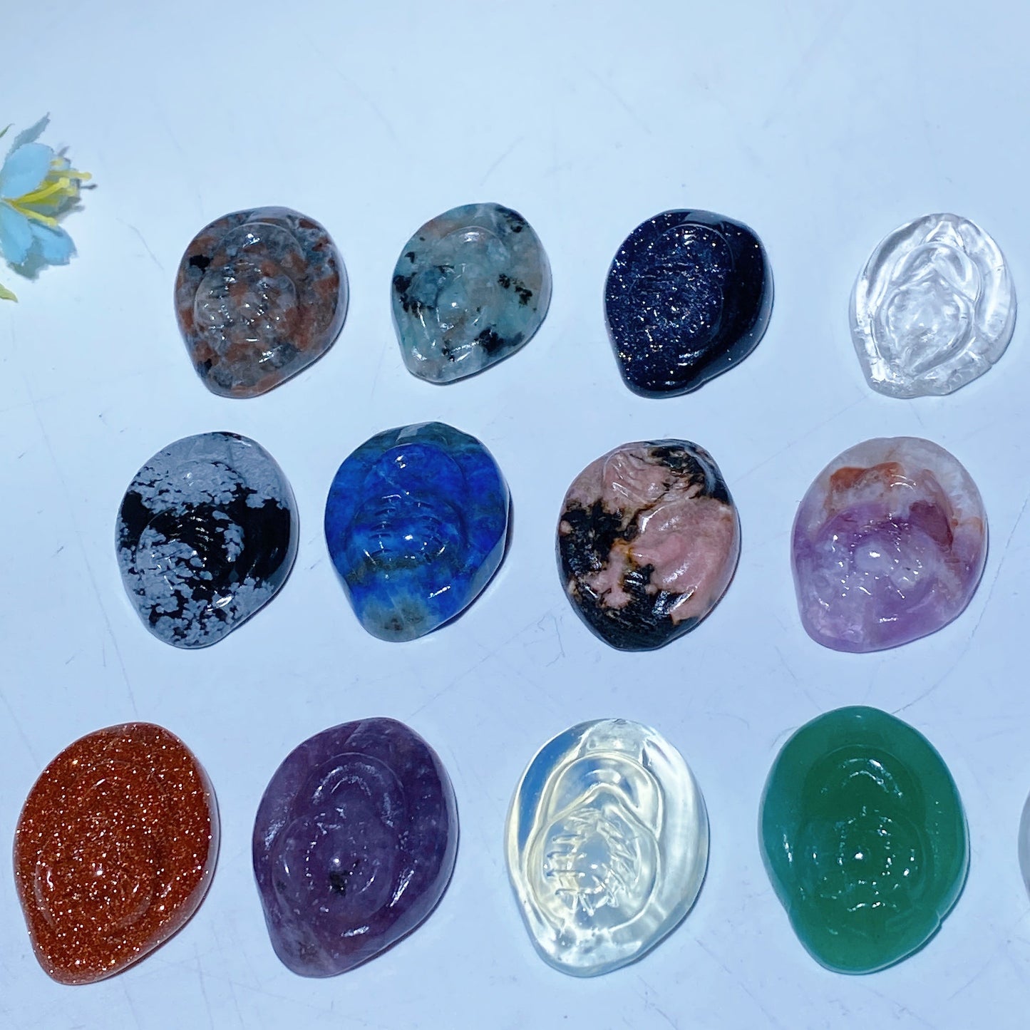 1.0" Mixed Crystal Life Source Carving Crystal Healing Bulk Wholesale