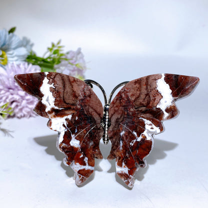 3.5"-4.0" Crystal Butterfly Carving Crystal Healing Bulk Wholesale