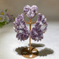 18cm Crystal Heart Wings Carving with Stand Crystal Healing Bulk Wholesale
