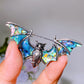 Abalone Shell Bat Shape Pendant Brooch Crystal Healing Bulk Wholesale