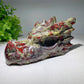 6.0" Dragon Blood Dragon Head Carving Bulk Wholesale