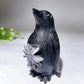 5.0" Chrysanthemum Penguin Carving Crystal Healing Bulk Wholesale