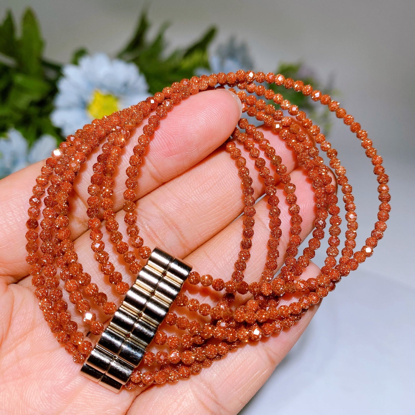 2.3-2.5mm Crystal Faceted Bracelet Crystal Healing Bulk Wholesale