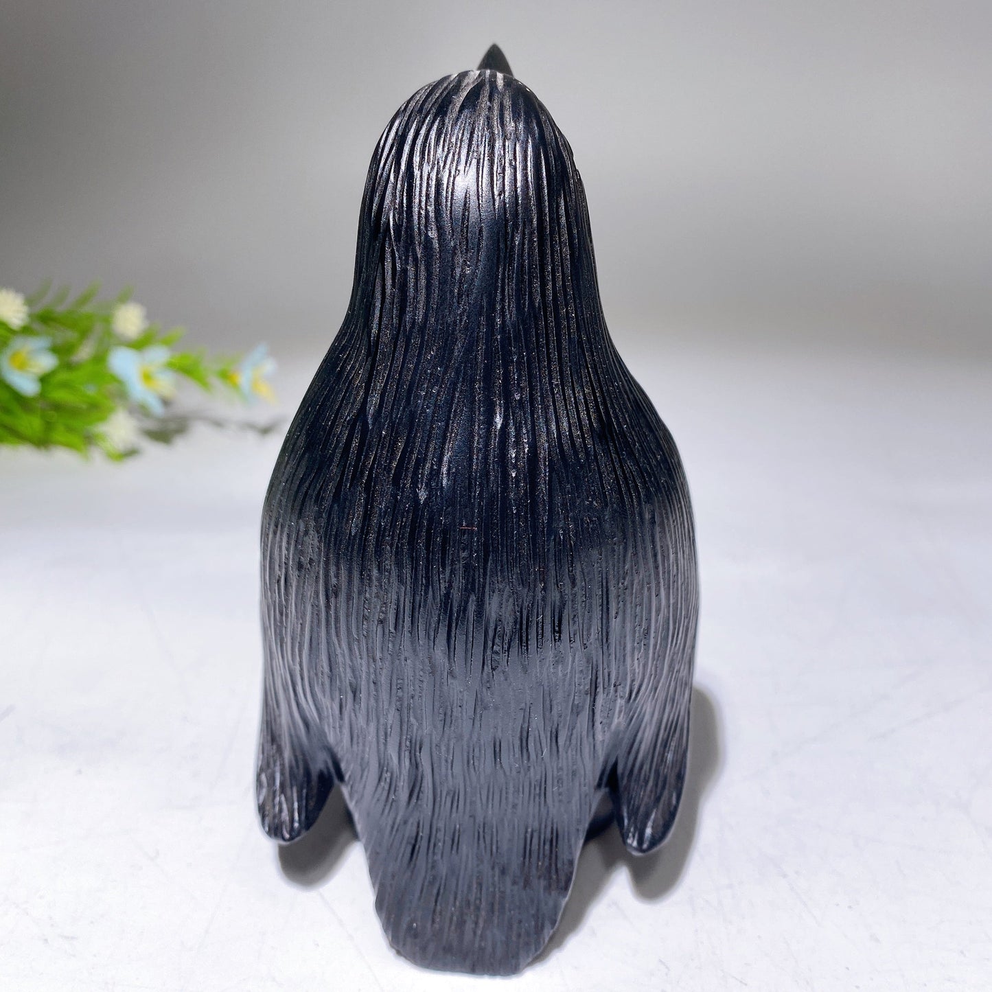 5.0" Chrysanthemum Penguin Carving Crystal Healing Bulk Wholesale