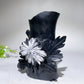 5.7" Chrysanthemum Pen Holder Carving Crystal Healing Bulk Wholesale