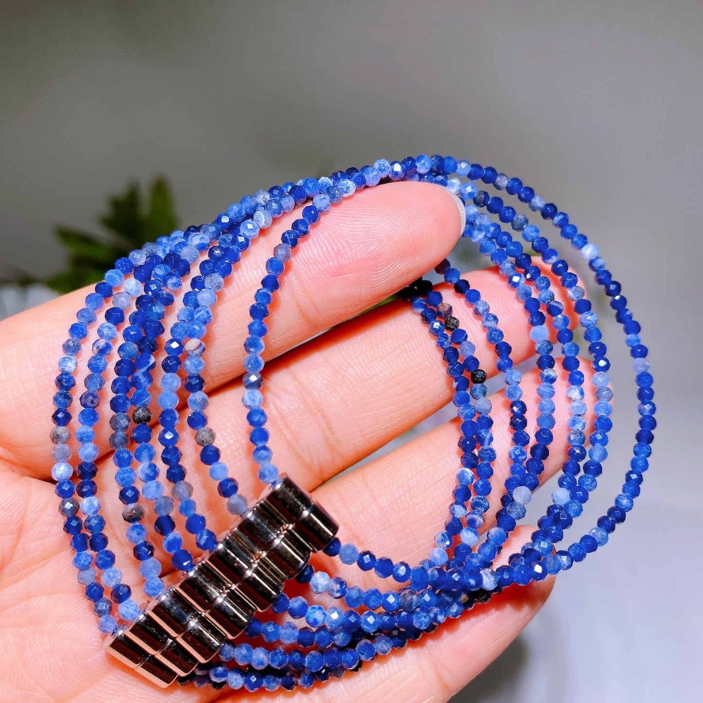 2.3-2.5mm Crystal Faceted Bracelet Crystal Healing Bulk Wholesale