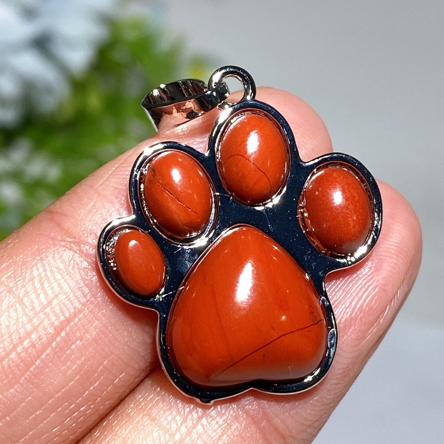 Crystal Paw Pendant Crystal Healing Bulk Wholesale