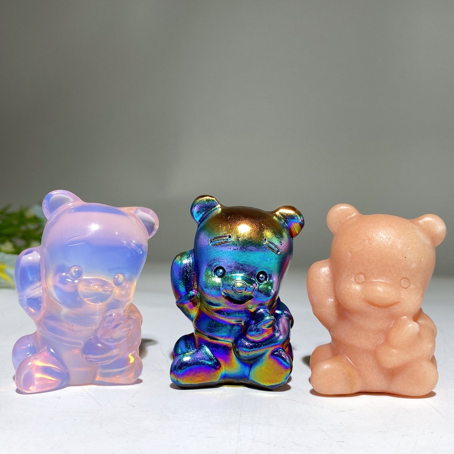 2.0" Crystal Winnie the Pooh Carving Crystal Healing Bulk Wholesale