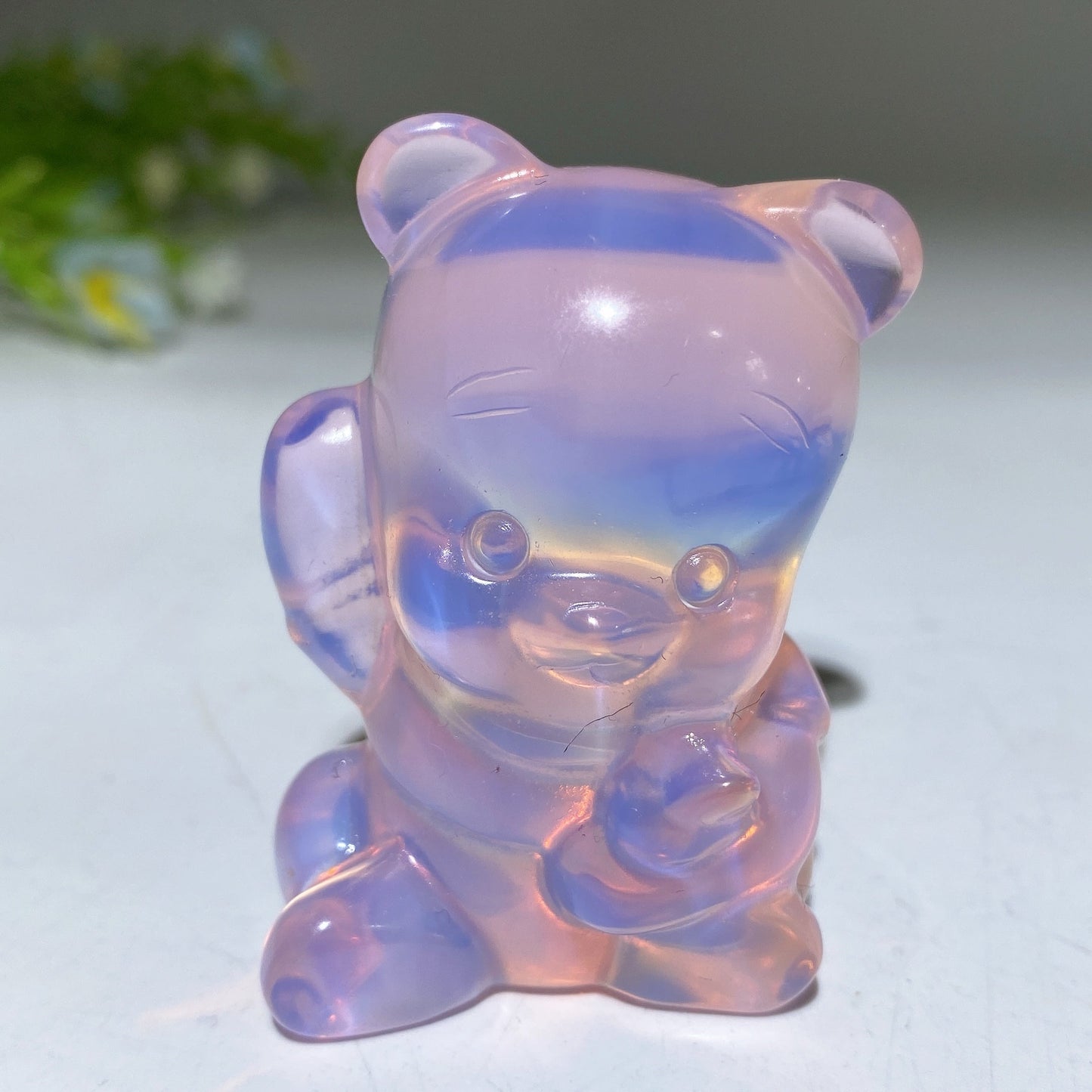 2.0" Crystal Winnie the Pooh Carving Crystal Healing Bulk Wholesale