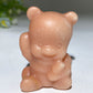2.0" Crystal Winnie the Pooh Carving Crystal Healing Bulk Wholesale
