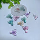 Mini Fluorite Fish Tail Carvings for Jewelry DIY Bulk Wholesale