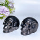 2.3" Schungite Skull Carving Crystal Healing Bulk Wholesale