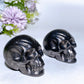 2.3" Schungite Skull Carving Crystal Healing Bulk Wholesale