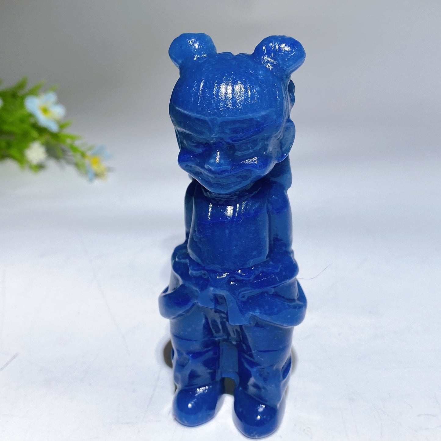 3.9" Crystal Nezha Carving Crystal Healing Bulk Wholesale