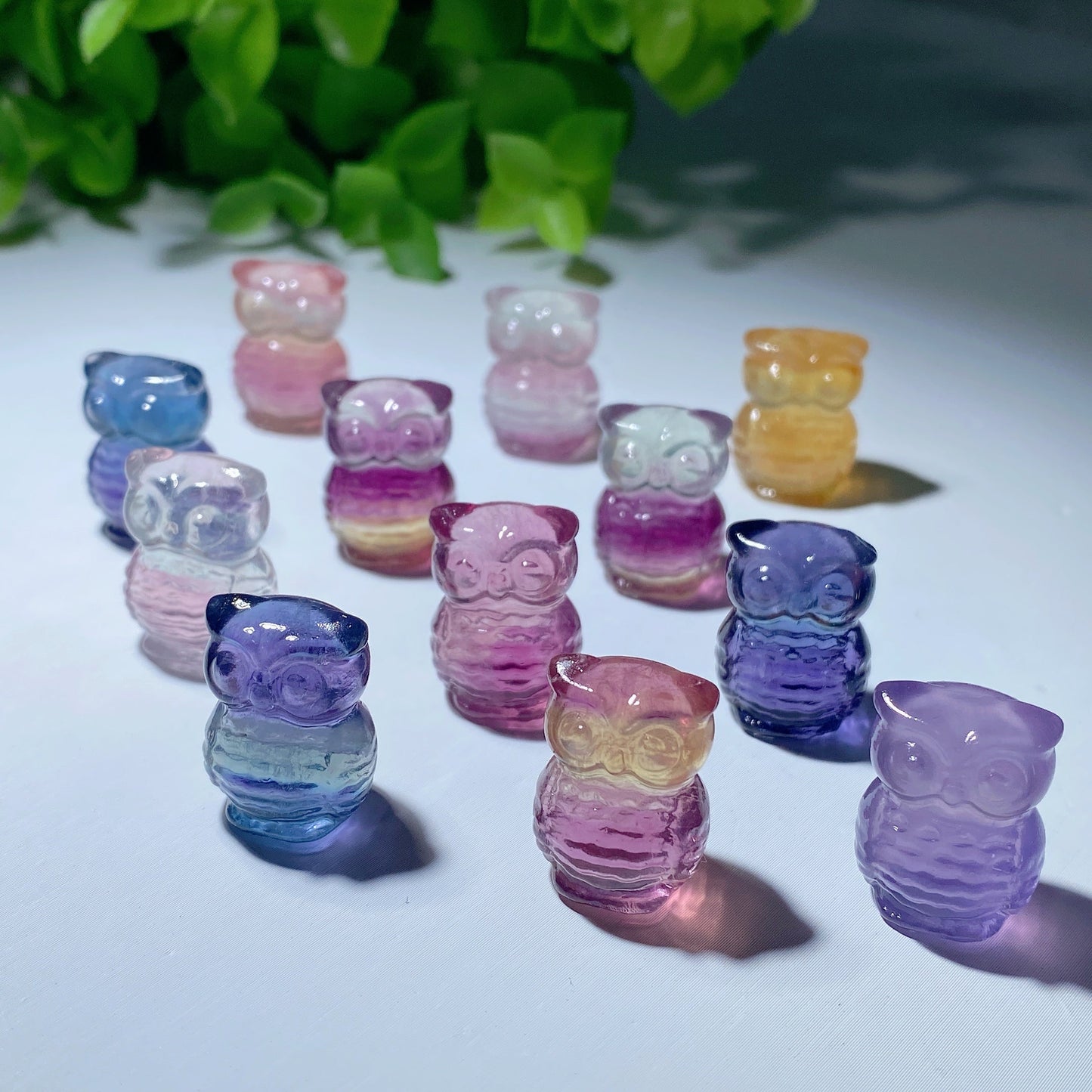 Mini Fluorite Animal Carvings Bulk Wholesale