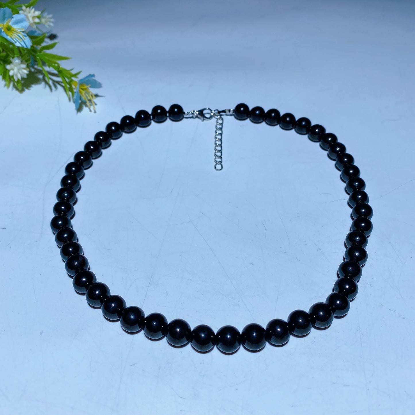 8mm Jet Beads Neckalce Crystal Healing Bulk Wholesale