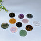 1.3" Crystal Sunflower Carving Crystal Healing Bulk Wholesale