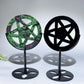 3.8" Crystal Pentacle Carving with Stand Crystal Healing Bulk Wholesale