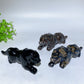 4.5" Crystal Leopard Carving Crystal Healing Bulk Wholesale