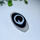 1.9"-2.4" Black Agate Pendant Bulk Wholesale