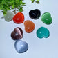 1.2" Mixed Cat's Eye Heart Bulk Wholesale