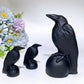 2.3"-4.9" Black Obsidian Raven Carving Crystal Healing Bulk Wholesale