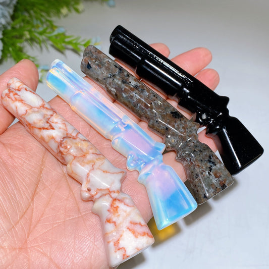 3.8" Crystal Shotgun Carving Crystal Healing Bulk Wholesale
