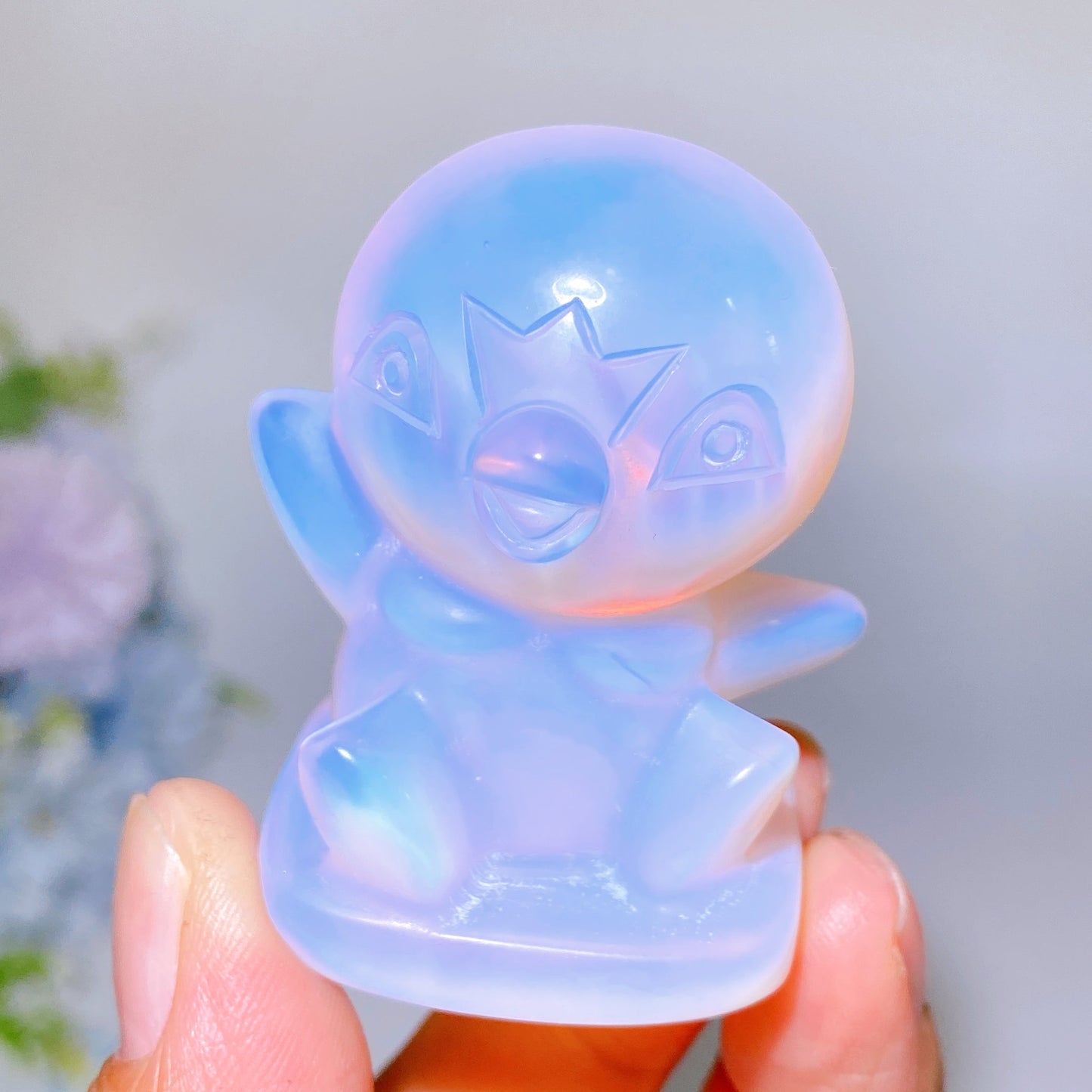 2.0" Crystal Cartoon Charactor Carving Crystal Healing Bulk Wholesale